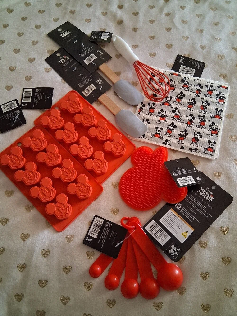 *NWT* Disney Mickey & Minnie Mouse Kitchen Accessories Set